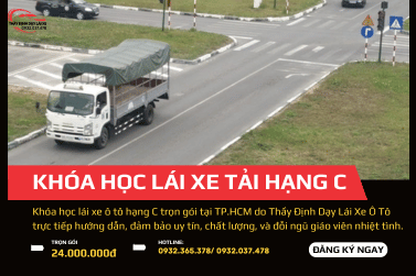 Khóa học Lái xe tải Hạng C